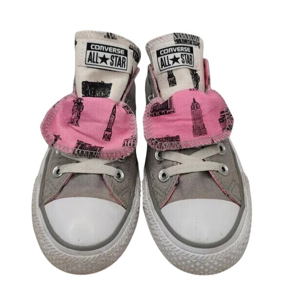 Converse Shoes - Gray NYC Converse sz 7